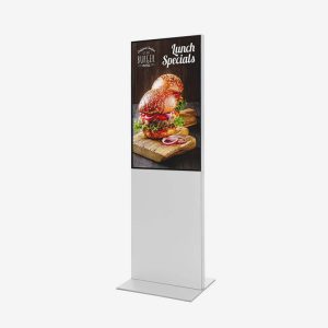 Smart Line totem med 43" Samsung skjerm.