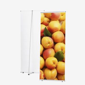 Innendørs banner, L-banner BD90x200