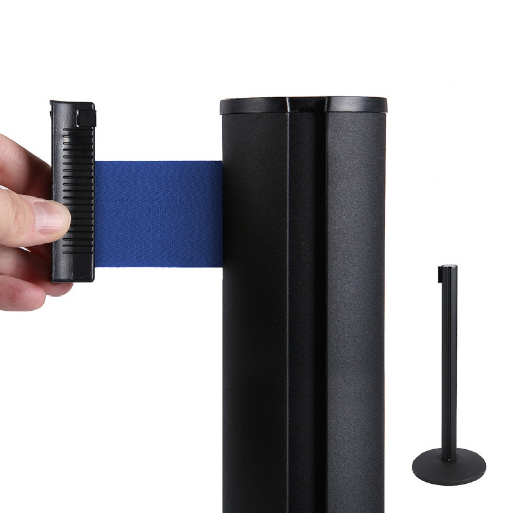 Køordner med fargede avsperringsbånd. BBBLACKBLUE