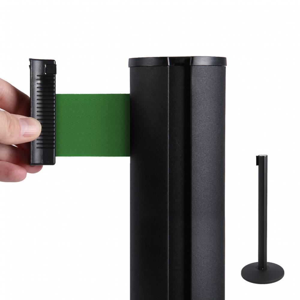 Køordner med fargede avsperringsbånd. BBBLACKGREEN