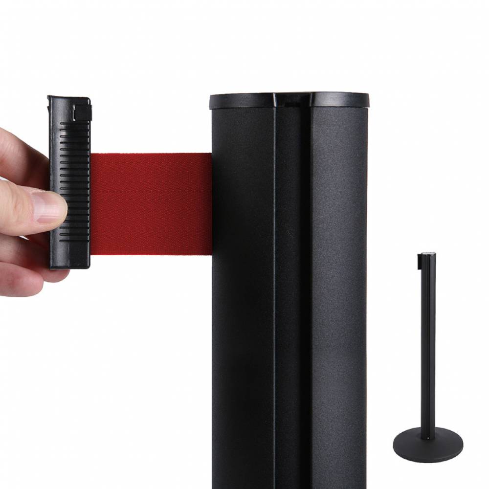 Køordner med fargede avsperringsbånd. BBBLACKRED