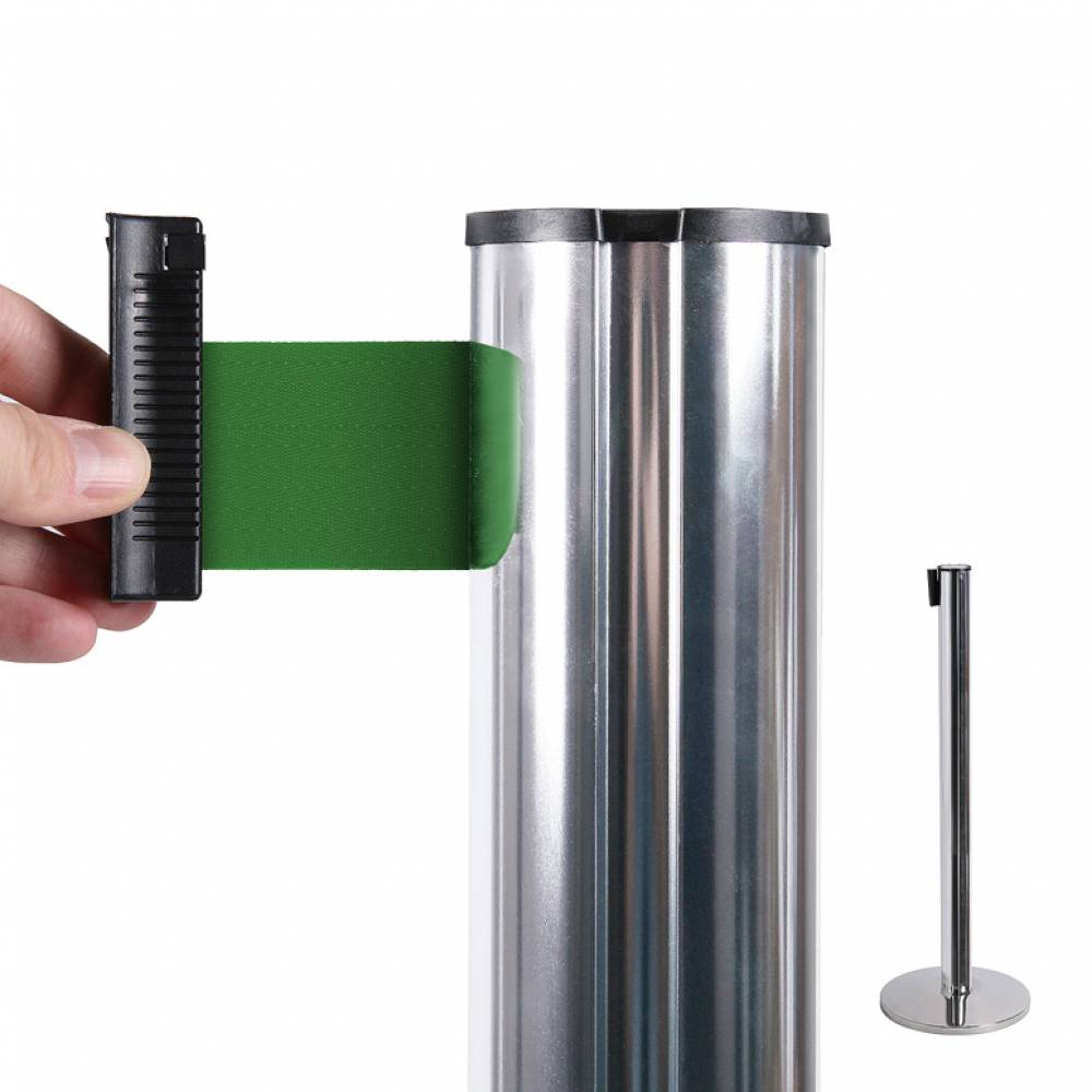Køordner med fargede avsperringsbånd. BBCHROMEGREEN