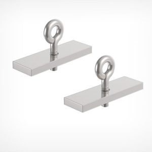 Krok i aluminium til opphengskinne.