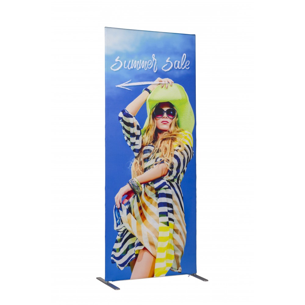 Zipper-banner Slim fra Display.no