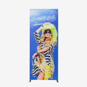Zipper-banner Slim fra Display.no