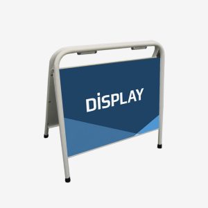 Visningsbukk A3 med print