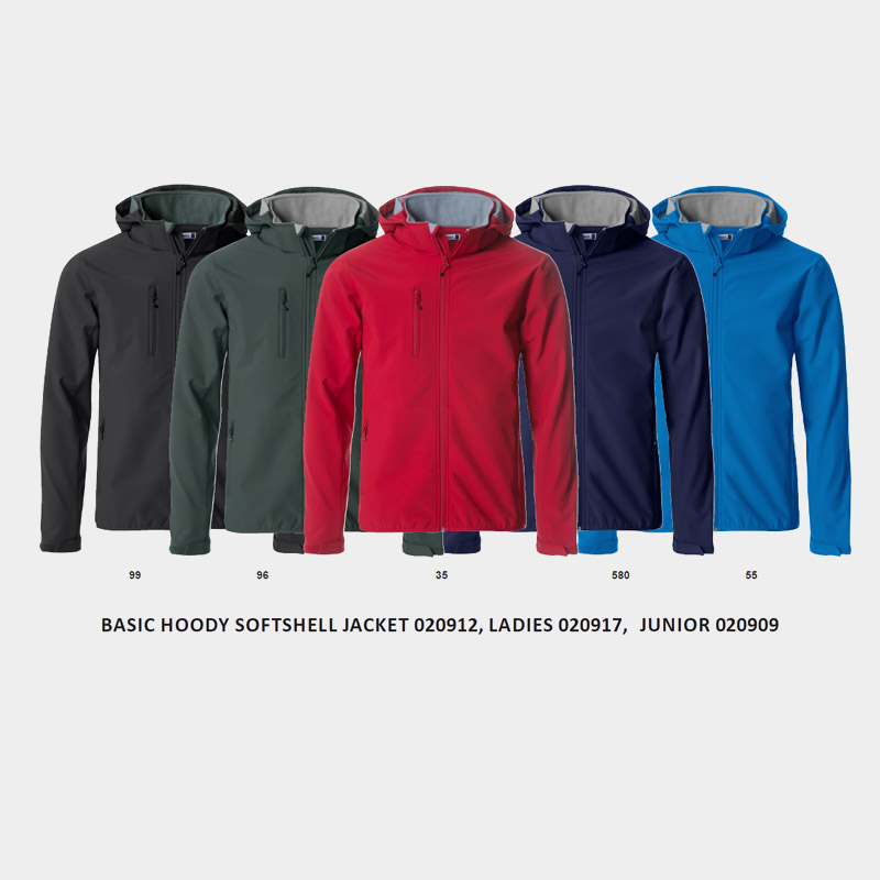 Basic Hoody Softshell Jacket softshelljakke for profilering.