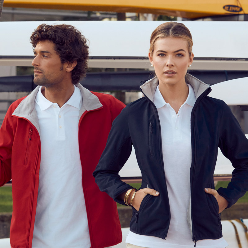 Basic Softshell Jacket softshelljakke for profilering.