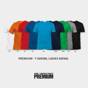 T-skjorte for profilering. Premium-T.