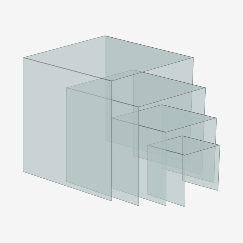 Spesialproduksjon av akryldisplay
