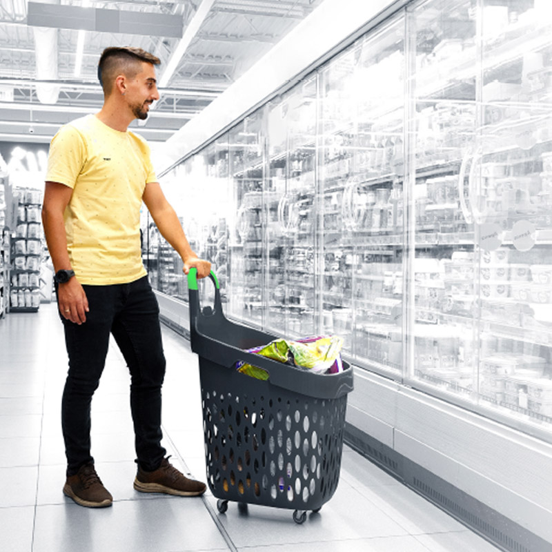 GenEvolution - smal handlevogn for små butikker og trange handlegater