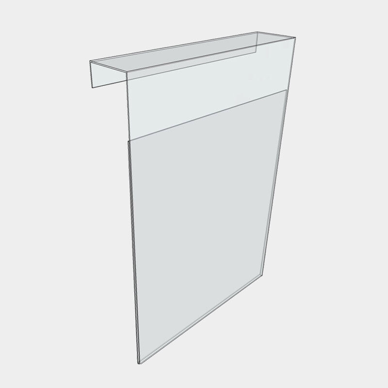 A3 plakatlomme for å henge over kant inntil 25mm dybde.