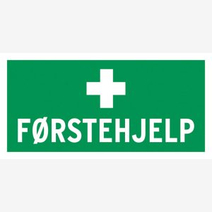 Nødskilt Førstehjelp