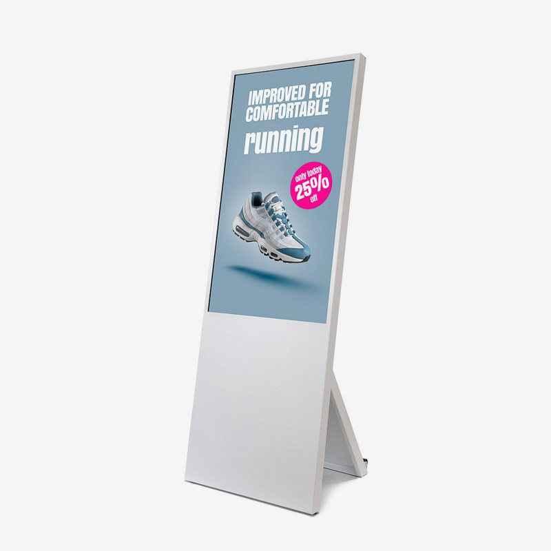 A-Board Spectrum mobil digital gatebukk med 43" Samsung skjerm