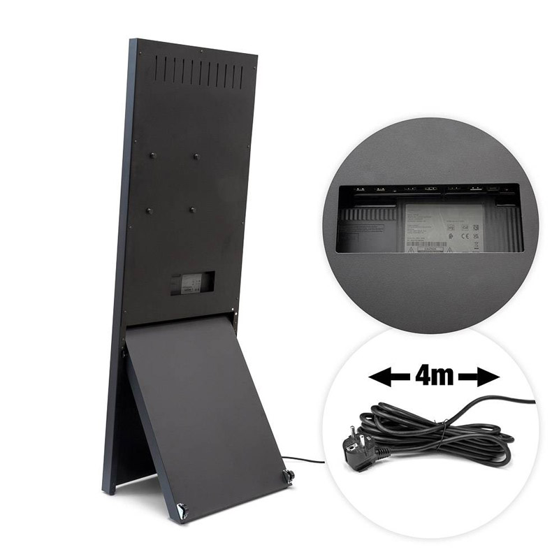 A-Board Spectrum mobil digital gatebukk med 43" Samsung skjerm