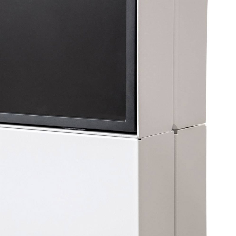 Smart Line Tosidig Digital Totem med 43" eller 50" Samsung skjerm.