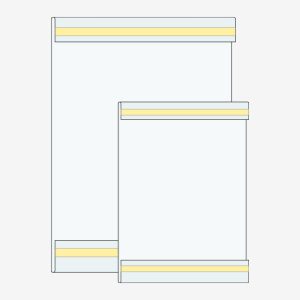 Butikkmateriell fra Nordic Display: Akryl C-lommer med tape
