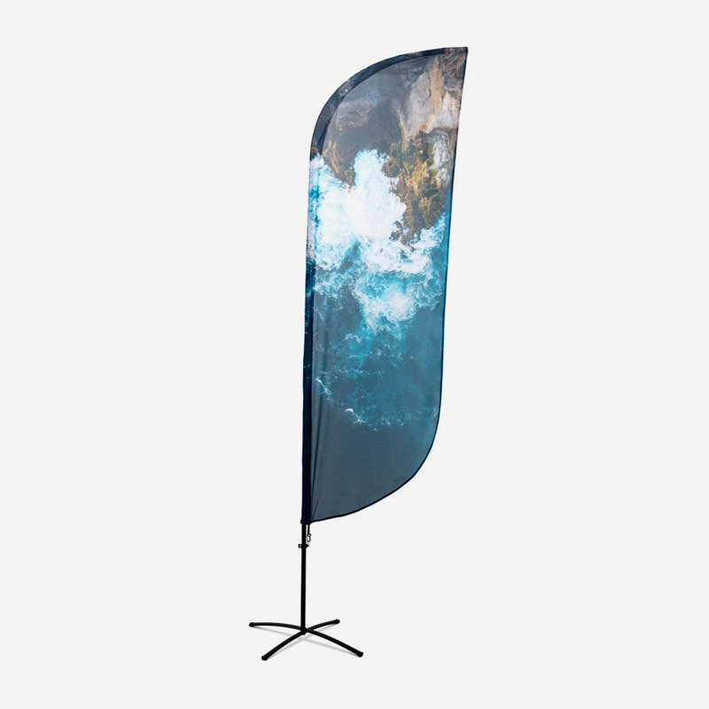 Strandflagg Paddle fra Display.no