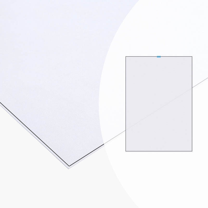 Dekkplast med gummilist i kanten for utendørs plakater i formatet 70x100 cm
