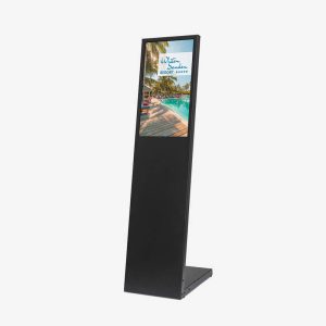 L-Stand Nova digitalt display med Samsung skjerm