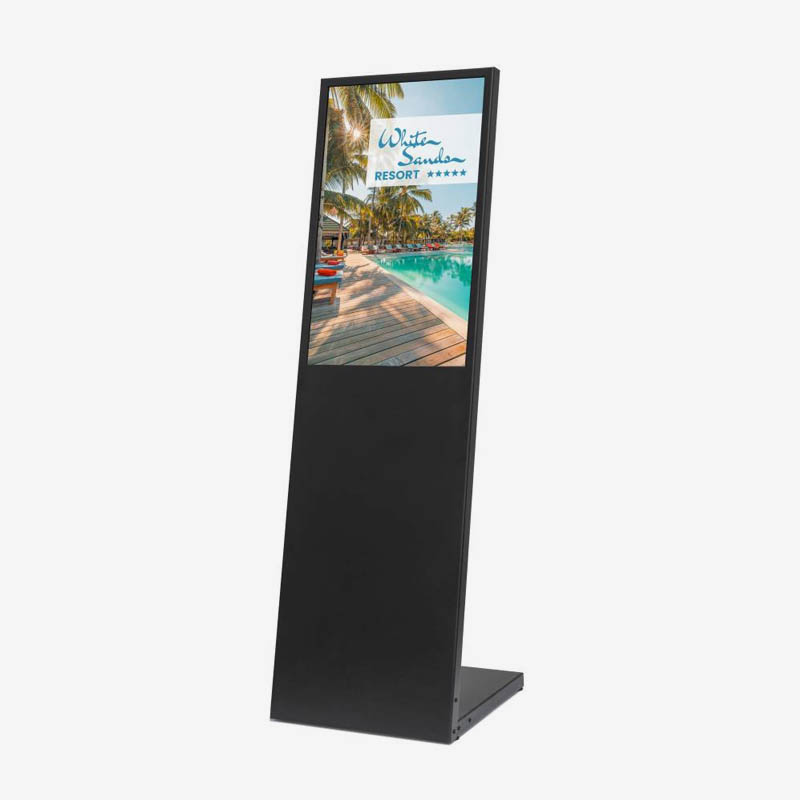 L-Stand Nova digitalt display med Samsung skjerm