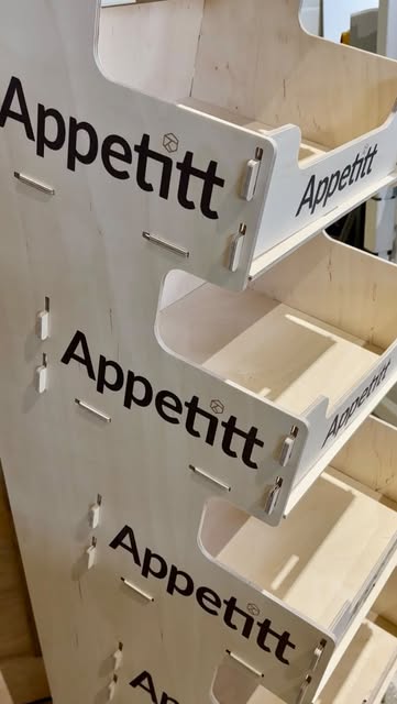 Spesialprodusert butikkdisplay fra Nordic Display